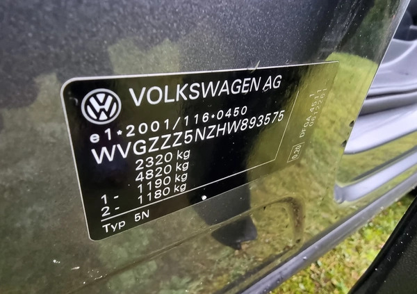 Volkswagen Tiguan cena 94200 przebieg: 154000, rok produkcji 2017 z Miłakowo małe 562